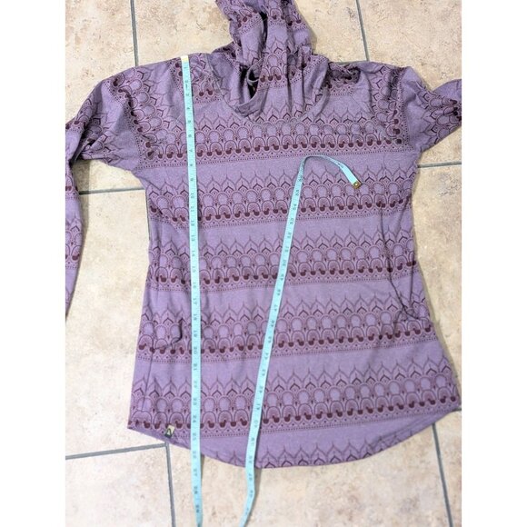 FlyLow Anna Hoody Purple Women's Sz M UPF 50 Quick Dry Athleisure - Picture 12 of 12